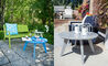 satellite round end table 26 inch - 5