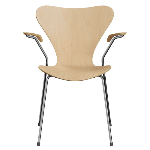 series 7 arm chair wood veneer