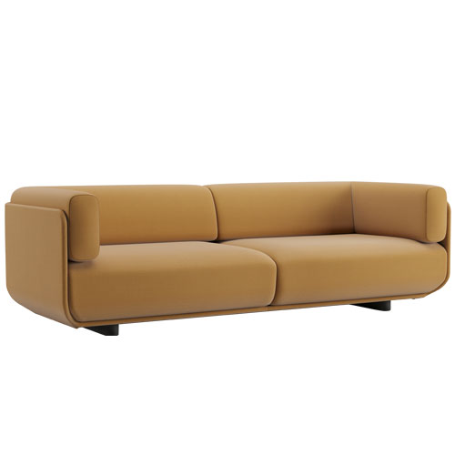 Shaal Three Seat Sofa