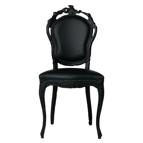 smoke dining chair