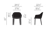 softshell chair with four leg base - 10