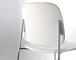 sonar upholstered stacking chair - 2