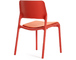 spark stacking side chair with seat pad - 5