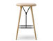 spine wood base stool - 1