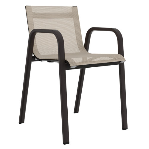 Stack Dining Chair mesh seat