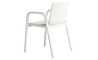 stack dining chair plastic seat - 4