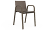 stack dining chair plastic seat - 11