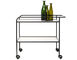 steel pipe drink trolley - 1