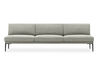 steeve three seat sofa without arms - 1