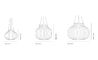 strand pendant lamp closed - 20