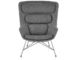 striad™ high back lounge chair with wire base - 1