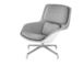 striad™ mid back lounge chair with 4 star base - 2