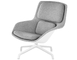 striad mid back lounge chair with 4 star base - 5