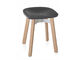 su small stool with plastic seat - 4