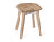 su small stool with wood seat - 2