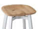 su small stool with wood seat - 4