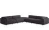 sunday backless l sectional sofa - 1