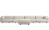 sunday backless l sectional sofa - 12