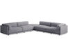 sunday backless l sectional sofa - 2