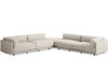 sunday backless l sectional sofa - 3