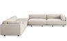 sunday backless l sectional sofa - 9