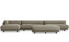 sunday j sectional sofa with chaise - 16