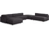 sunday j sectional sofa with chaise - 2