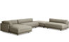 sunday j sectional sofa with chaise - 3