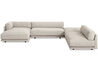 sunday j sectional sofa with chaise - 8