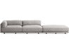 sunday long and low sectional sofa - 6