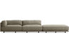 sunday long and low sectional sofa - 8