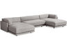 sunday u shaped sectional sofa - 7