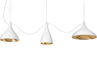 swell 3 string mixed pendant lamps - 1
