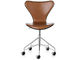series 7 swivel side chair front upholstered - 1