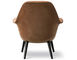swoon petit lounge chair with wood base - 3