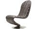 panton system 1-2-3 deluxe lounge chair - 2