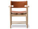 the spanish dining chair with arms - 1