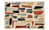 tones pieces kilim rug - 1