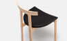 torii chair with upholstered seat - 7