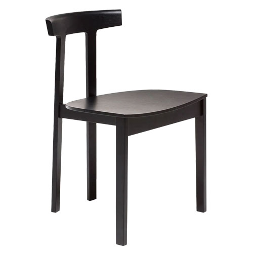 torii chair with wood seat