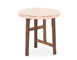 trio side table with copper top 754sp - 1