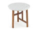 trio side table with marble top 754sm - 4