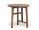 trio side table with wood top 754s - 1
