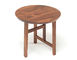 trio side table with wood top 754s - 2