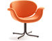 pierre paulin tulip midi chair with cross base - 1