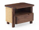 twenty-five bedside chest with drawer - 2