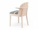 twenty-five dining armchair with manta gil upholstery - 4