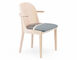 twenty-five dining armchair with manta gil upholstery - 2