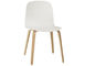 visu chair with wood base - 1