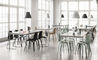 visu chair with wood base - 8